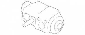 Lincoln MKC 17-19 Air Conditioner Heater Valve