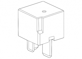 Ford Explorer 20 Cooling Fan Relay - with Housing