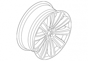 Wheel disk R20 Ford Explorer 20 - light curb