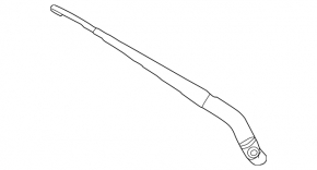 Left wiper arm Nissan Leaf 18-