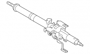 Steering column Subaru Outback 15-19 type 1