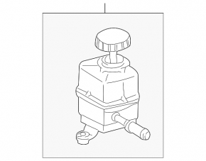 Power steering reservoir Lexus LX 98-07