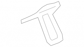 Upper trunk door lock bracket BMW X7 G07 19-