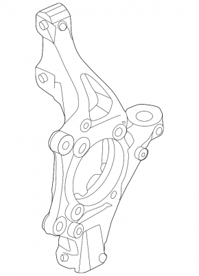 Front left axle Kia EV6 22-24 RWD