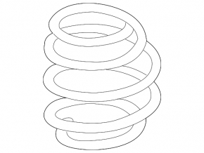 Front left spring Hyundai Elantra AD 17-20
