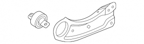 Rear left longitudinal arm Hyundai Sonata 20-23