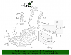 Fuel filler cap VW Passat 20-22