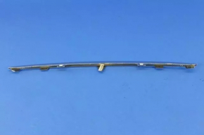 Chrysler 200 rear bumper molding 15-17 chrome for 2 pipes, broken fastening, crack, scratch