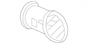 Right air duct Infiniti JX35 QX60 13-20
