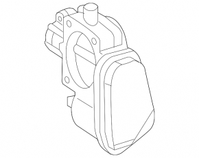 Mercedes X164 GL M273 Throttle Body