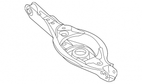 Lower arm under spring rear right Mazda 6 13-17