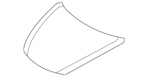 Naked hood of Mazda6 09-13