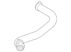 Upper Coolant Hose for Ford Mustang mk6 18-23 2.3T