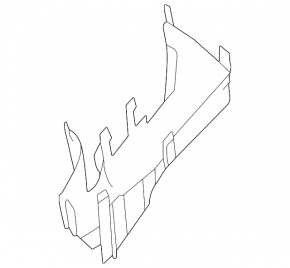 Fuse box housing underhood lower part Mazda CX-5 17-