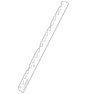 Left windshield pillar trim bracket for Land Rover Range Rover Velar 18-23