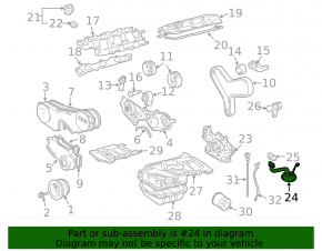 Oil Sump 3MZ-FE Lexus RX400h 06-09
