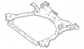 Front subframe Nissan Kicks 18-24