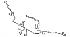 BMW X5 G05 24-26 Front Bumper Wiring on Amplifier