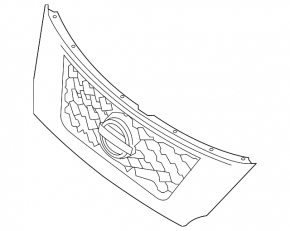 Nissan Pathfinder 13-16 pre-restored grille for camera