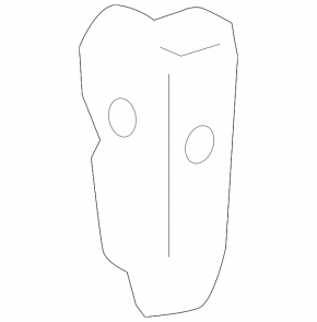 Ventilation shield left Honda HR-V 16-22