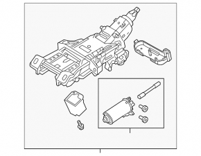 Ford Flex 13-19 Electric Steering Column