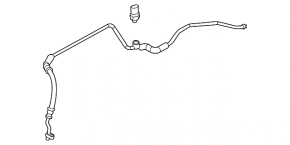 Mazda 6 14-18 2.5" heater-condenser air conditioner tube