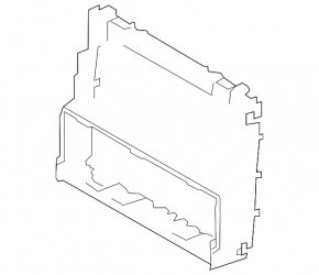 Land Rover Range Rover 13-21 Radiator Deflector Frame, 3.0, 5.0