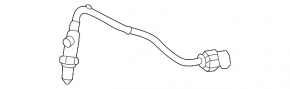 Lambda probe second Land Rover Range Rover 13-21 3.0, 5.0