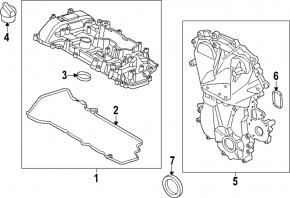 Valve cover Ford Escape MK4 23- 1.5T