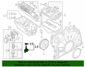 Oil level sensor BMW X5 G05 19-23 3.0T