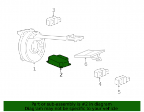 Module srs airbag computer airbags Chevrolet Malibu 13-14