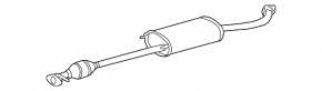 Exhaust line center section with catalytic converter Lexus RX400h 06-09