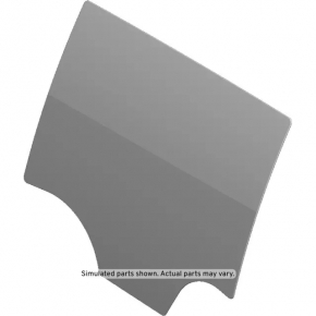 Rear left door glass GMC Terrain 10-17
