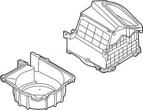 Heater Fan Housing for Infiniti FX35 FX45 03-08