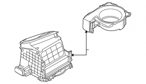 Heater Fan Housing for Infiniti FX35 FX45 03-08