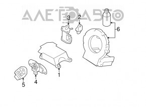 Steering Angle Sensor Subaru Forester 19-24 SK