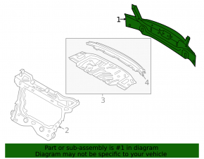 Rear Panel BMW 5 F10 09-16