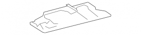 Front passenger footwell trim Lexus GS300 GS350 GS430 GS450h 06-11