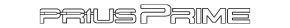 Emblem inscription "PRIUS PRIME" trunk door Toyota Prius 50 Prime 17-22