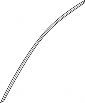 Upper front left door molding for Infiniti JX35 QX60 13-20