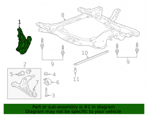 Front right axle Chevrolet Equinox 18-