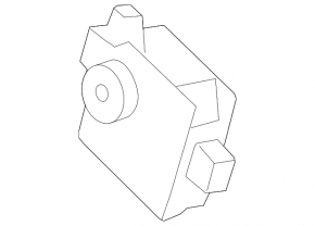 Actuator motor for heater air conditioner, upper left Lexus IS250 IS300 IS350 06-13