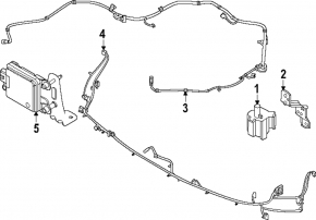 Bracket ambient air temperature sensor Hyundai Sonata 20-