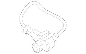 Rear view camera for the Mercedes GLS-class X166 13-16