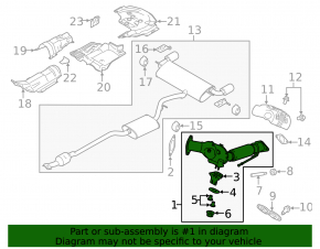 Catalyst Lincoln MKC 15-16 2.3T