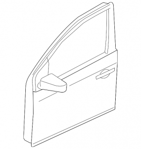 Bare front right door Nissan Kicks 18-24