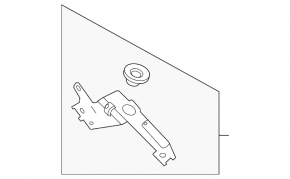 Ford Escape MK4 2025 Hybrid Air Filter Housing Bracket, Plug-In, Left