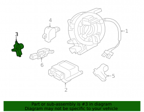 Airbag sensor front left Jaguar F-Pace X761 17-20