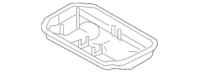 Oil pan Audi Q7 16- lower part 3.0T