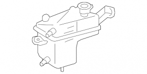 Lexus Hs250h 10-12 Coolant Expansion Tank